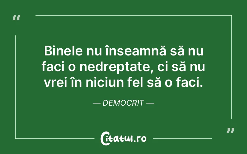 Citat Democrit - citate viata
