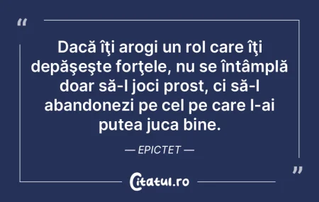 Dacă vrei să auzi vorbindu-se bine des... Dacă vrei să auzi vorbindu-se bine des...