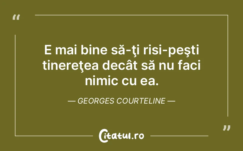 Citat Georges Courteline - citate viata