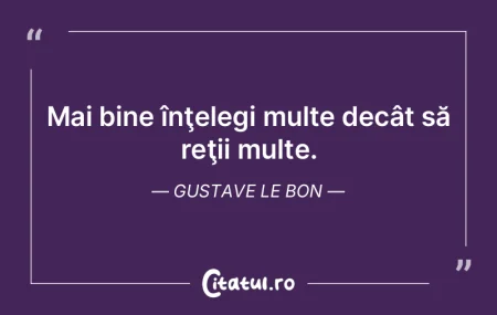 Mai bine să înţelegi decât să înve... Mai bine să înţelegi decât să înve...