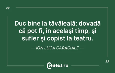 Ion Luca Caragiale. Particularităţi: M...