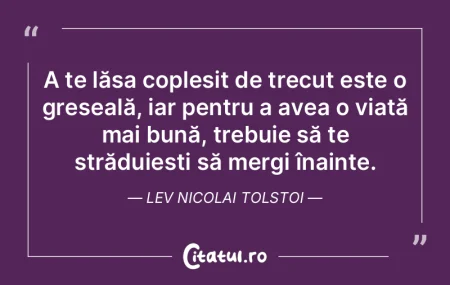 Cât de bine, de uşurat mă simt recuno...