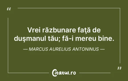 Piatra aruncată în sus nu simte niciun...