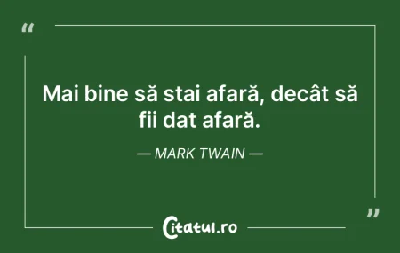 Diferenţa dintre un cuvânt bine plasat...