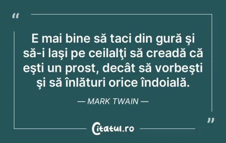 Un om nu se poate simţi bine, fără ac...