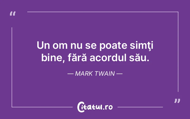 Citat Mark Twain - citate viata