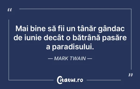 Dacă trebuie să mănânci o broască, ...