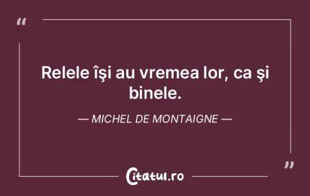 N-am ce face cu binele care nu mai este ...