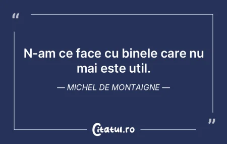 Fiecare se simte bine sau rău, după cu...