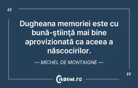 Mi-aş dori mai întâi să-mi cunosc bi...