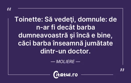 Să mănânci bine şi corect! Moliere Să mănânci bine şi corect! Moliere