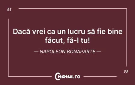 Ne atragem ura atât făcând bine cât ...