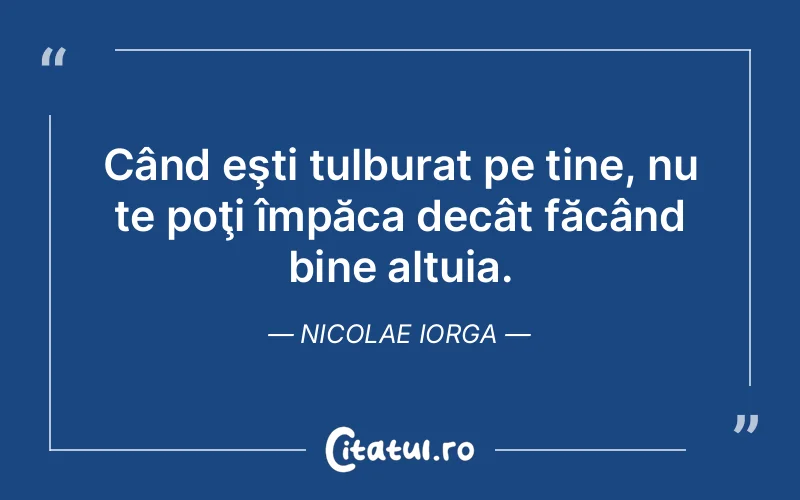 Citat Nicolae Iorga - citate viata