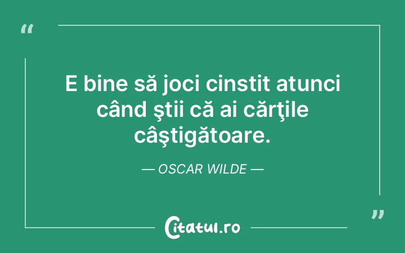 Citat Oscar Wilde - citate viata