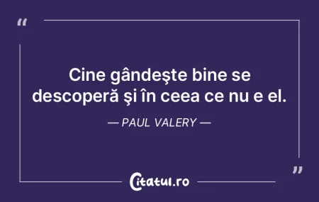 Nu te aştepta să ţi se mulţumească ...