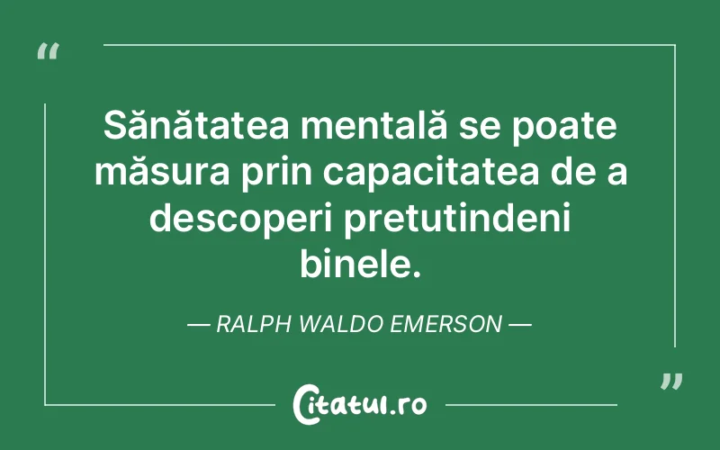 Citat Ralph Waldo Emerson - citate viata