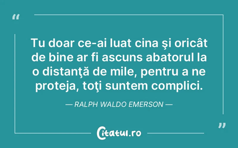 Citat Ralph Waldo Emerson - citate viata