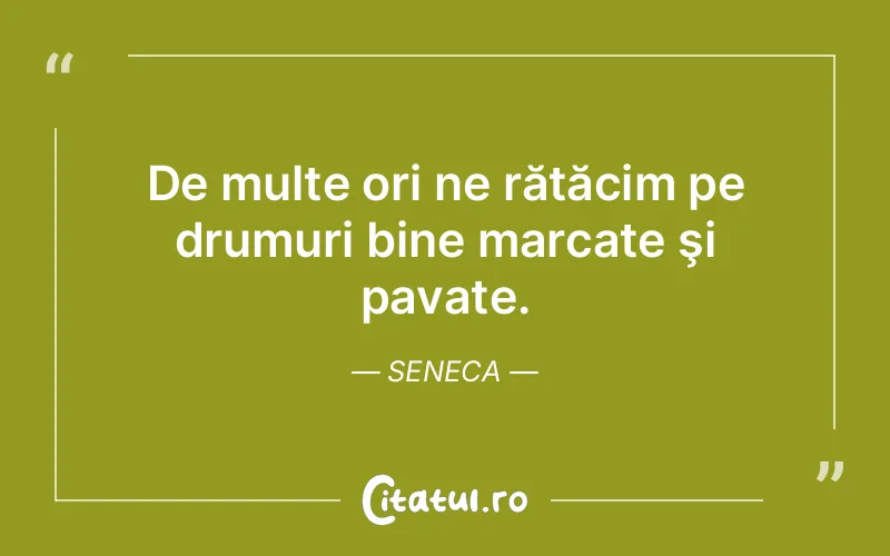 Citat Seneca - citate viata