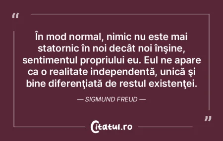 Nu există niciun domeniu în care gând...