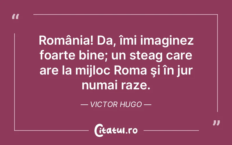 Citat Victor Hugo - citate viata
