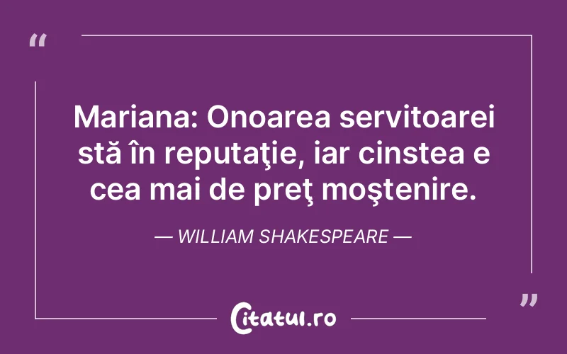 Citat William Shakespeare - citate viata