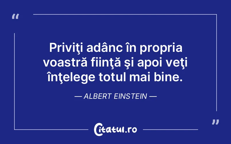 Citat Albert Einstein - citate viata