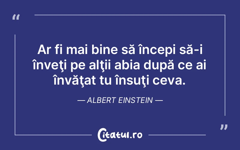 Citat Albert Einstein - citate viata