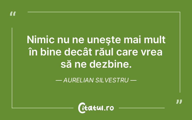 Citat Aurelian Silvestru - citate viata