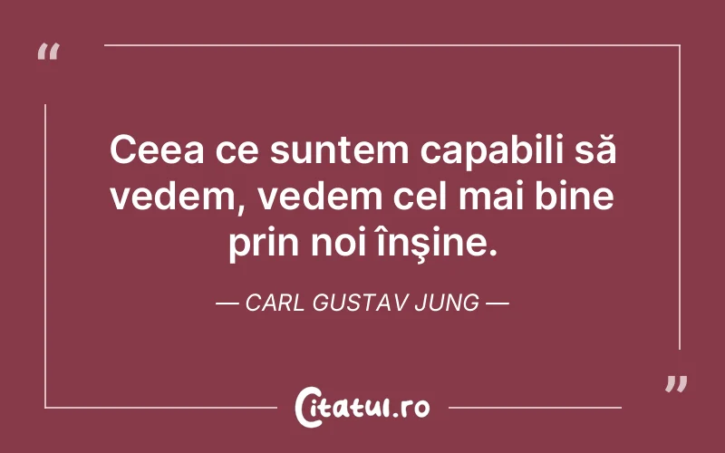 Citat Carl Gustav Jung - citate viata