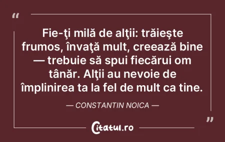 Inteligenţa este prin natura sa un orga...