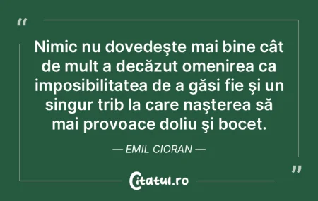 E bine că nu suntem perfecţi. Altfel a...