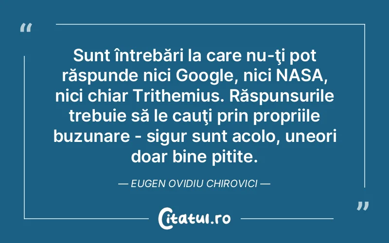 Citat Eu - citate viata