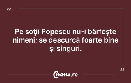 Nu oricine te linguşeşte îţi vrea bi...