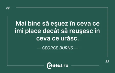 E mai bine, cum spune înţelepciunea po...