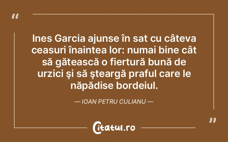 Citat Ioan Petru Culianu - citate viata
