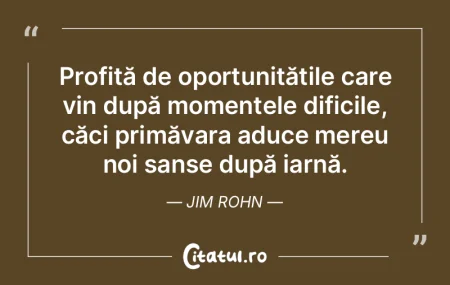 Orice faci, nu te opri la răscrucea afl...