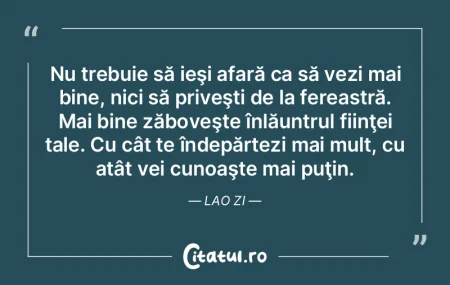 A şti să nu ştii cel mai bine este, a...