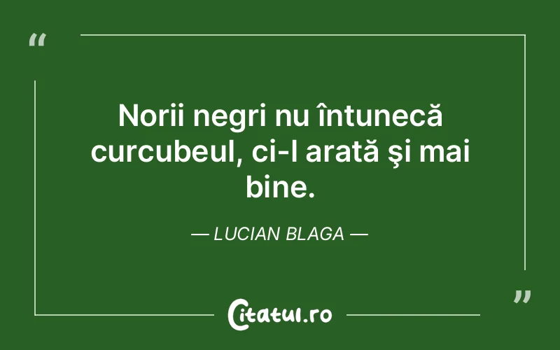 Citat Lucian Blaga - citate viata