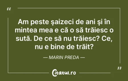 Mai bine m-aş face pescar de nori. Azi ...