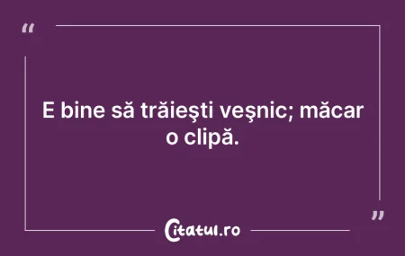 În Iad, e oricând loc de mai bine.