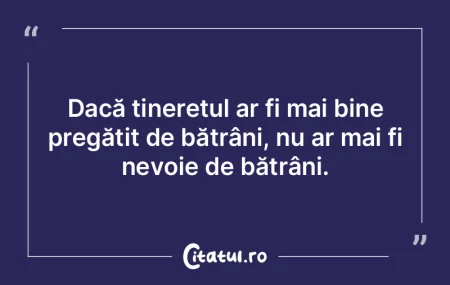 Binele învinge totdeauna răul; binele ...