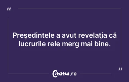 Deoarece nu mi-a făcut nimeni nici un b... Deoarece nu mi-a făcut nimeni nici un b...