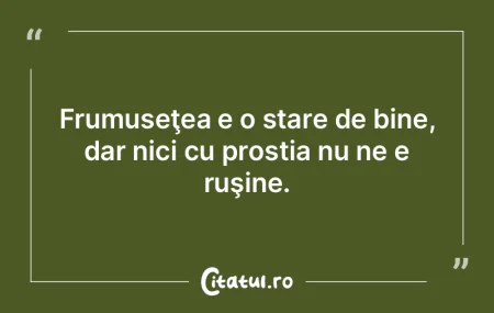 Deviza românului: Nu avem de ales; treb...