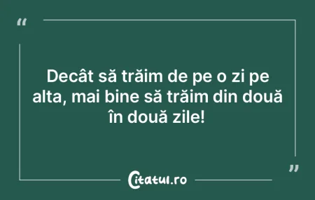 Dragi alegători, în orice rău trebuie...