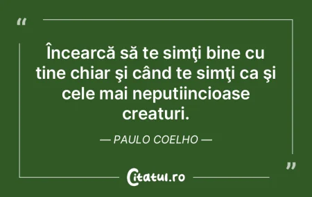 Binele poate lua forma Răului, dar tot ... Binele poate lua forma Răului, dar tot ...