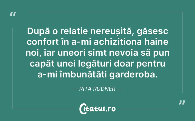 Citat Rita Rudner - citate viata