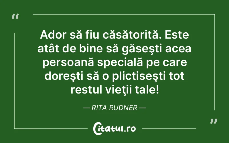 Citat Rita Rudner - citate viata