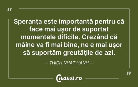 Suntem încă în poziţia de a ne trezi...