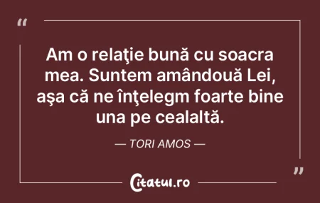 Este mult mai bine, zic eu, să îţi fa...