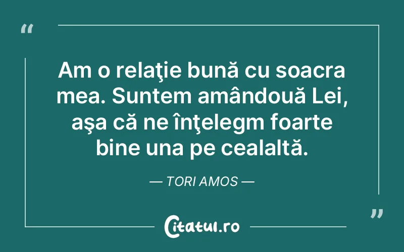 Citat Tori Amos - citate viata